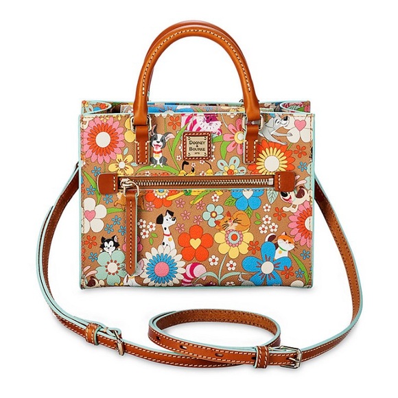 Dooney & Bourke Disney Pets CrossBody Purse Pluto Dogs Mochi Marie Cats NEW Rare - Picture 13 of 15